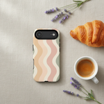 Pastel wavy phone case cafe