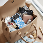 Phone case in handbag