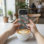 Photographing latte art