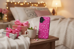 Pink hearts phone case gifts