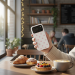 Polka dot case cafe