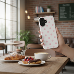 Polka dot case cafe