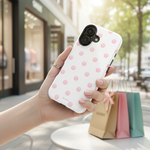 Polka dot case shopping