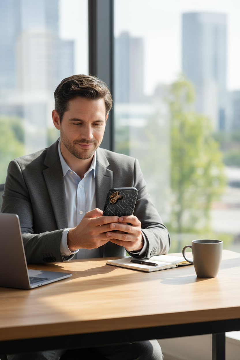 Professional desk work