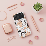 Rose gold accessories flatlay