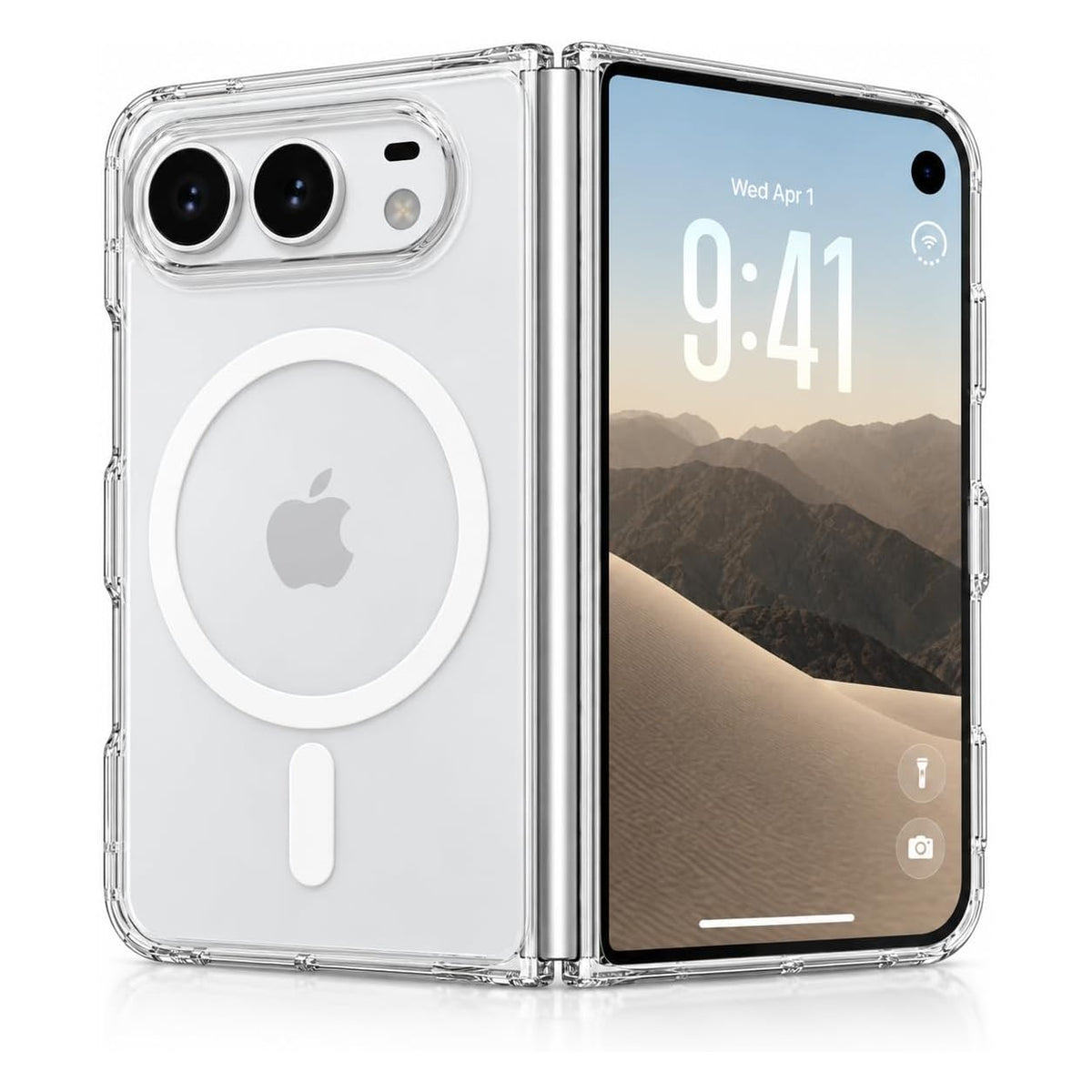 Shamo's clear MagSafe-compatible iPhone Duo case - view 1