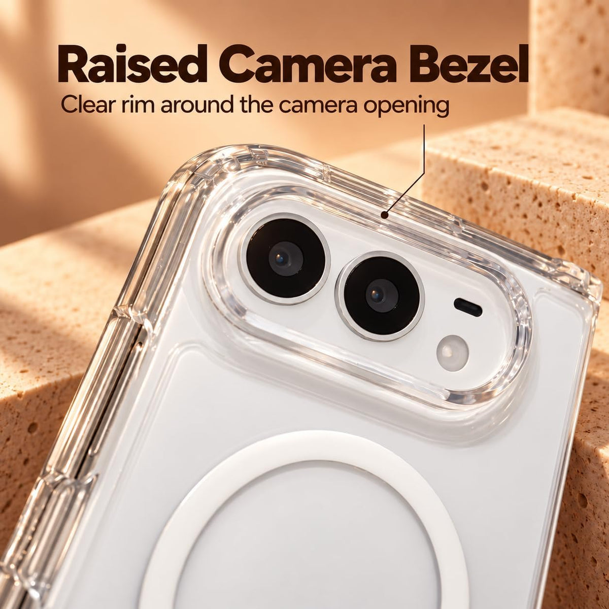 Shamo's clear MagSafe-compatible iPhone Duo case - view 5