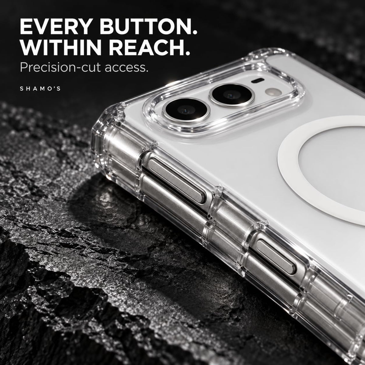 Shamo's clear MagSafe-compatible iPhone Duo case - view 7