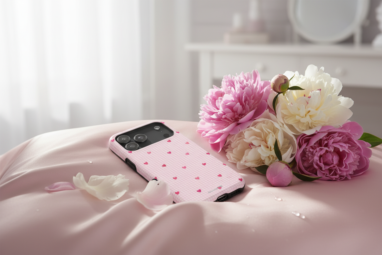 Silk pillowcase lifestyle