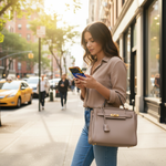 Street style with Venezuelan flag case