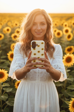 Sunflower field moment