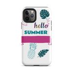 Tough Case for iPhone with summer design