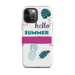 Tough Case for iPhone with summer design