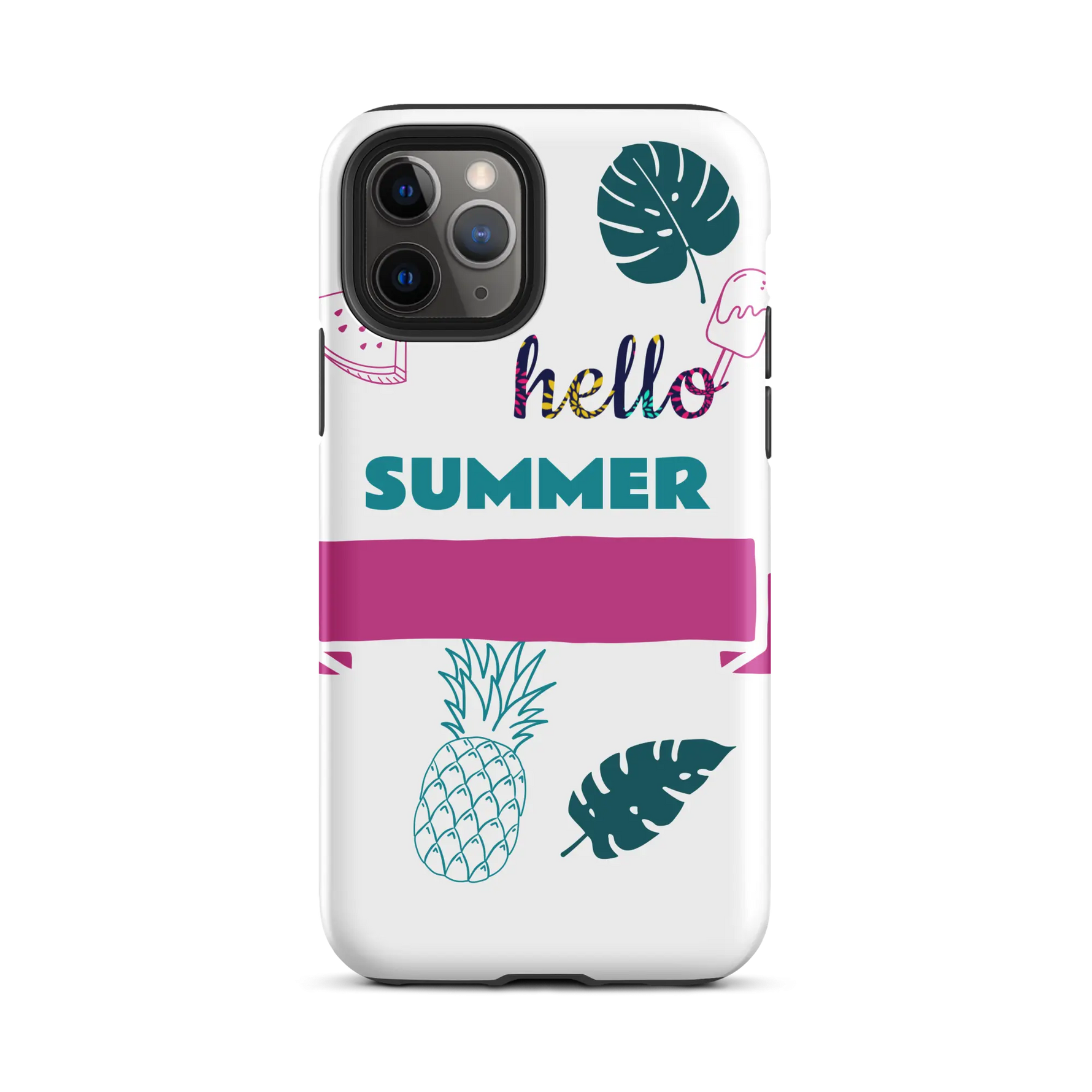 Tough Case for iPhone with summer design