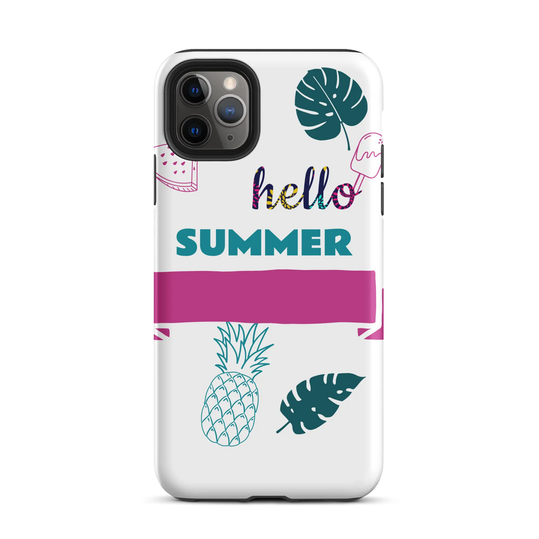 Tough Case for iPhone with summer design