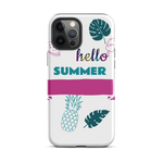 Tough Case for iPhone with summer design