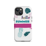 Tough Case for iPhone with summer design
