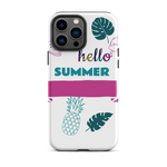 Tough Case for iPhone with summer design