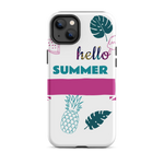 Tough Case for iPhone with summer design