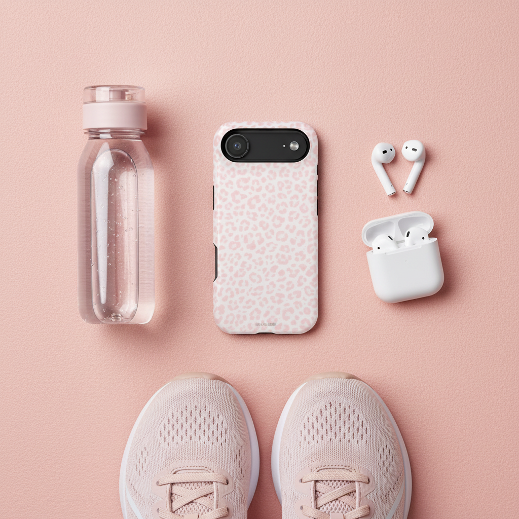 Workout flatlay