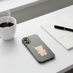 Workspace with coffee