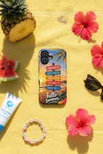 Yellow Towel Flat Lay