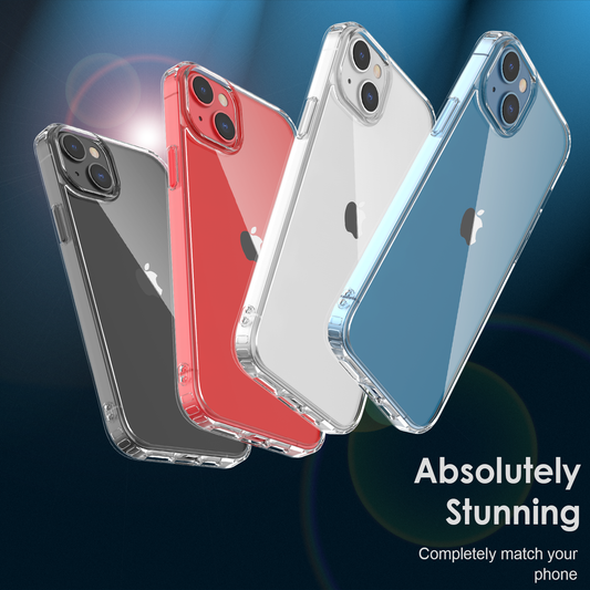 Hybrid Case for iPhone 14 Plus | Clear [ Anti Yellowing ]