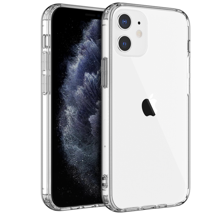 Crystal Clear Case for iPhone 12 & iPhone 12 Pro with Cushion Design