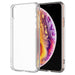 For iPhone XS Max (6.5 inch screen) Clear Transparent Case Shock Absorption TPU Bumpers with Hard Back (Clear) 
