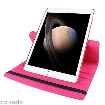 For iPad Pro Case 360° Rotating Smart Leather Stand Folio Cover Apple 12.9 inch (2015-2017 Model) 