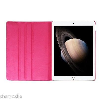 For iPad Pro Case 360° Rotating Smart Leather Stand Folio Cover Apple 12.9 inch (2015-2017 Model) 