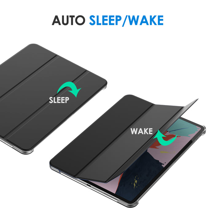 Para iPad Pro de 11 pulgadas Smart Case Shell, función Trifold Sleep-Wake