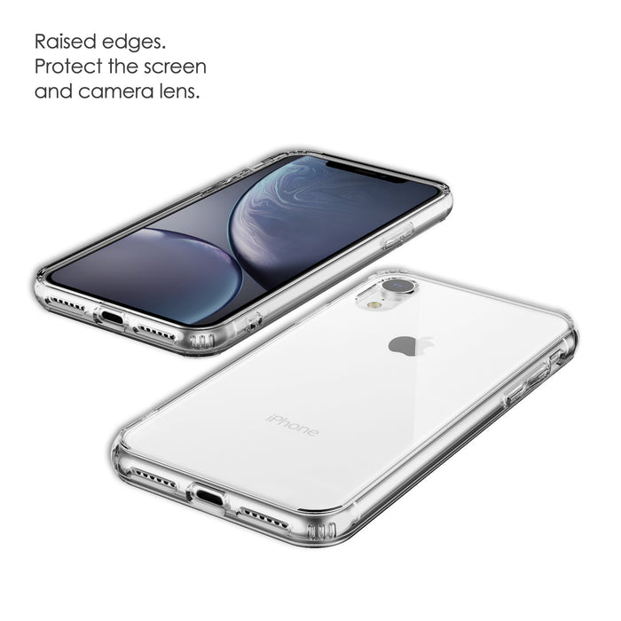 Para iPhone XR Funda transparente transparente Absorción de golpes TPU  (Modelo 2018) — Shamo's
