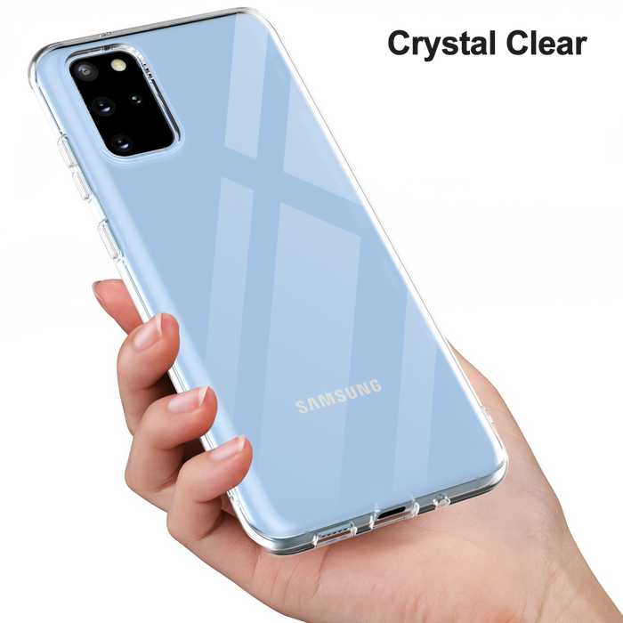 Estuche transparente de TPU suave para Galaxy S20 Plus