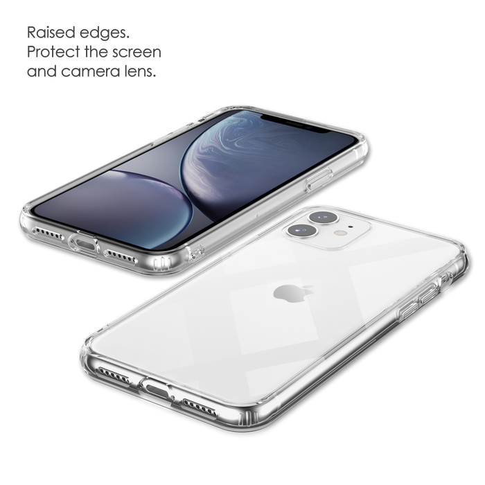 Estuche Crystal Clear para iPhone 11 con diseño de cojín