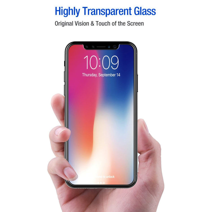 For iPhone XS Max Screen Protector Tempered Glass (3 Pack) 