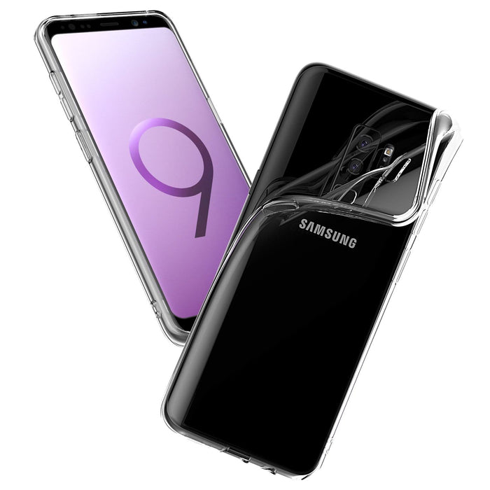 Crystal Clear Case For Galaxy S9 & S9 Plus TPU Rubber Silicone Transparent Cover Protector 