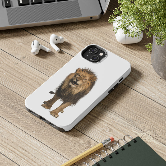 Tough Phone Cases with Lion roaring