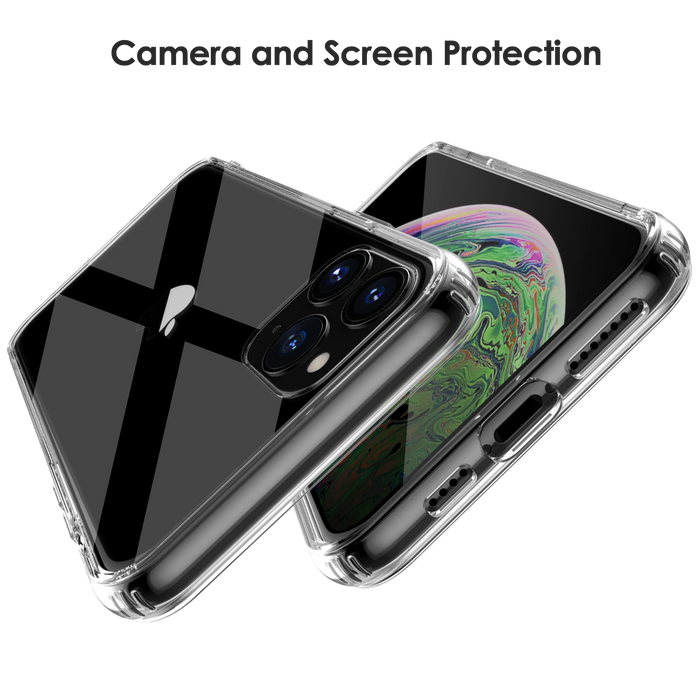Crystal Clear Case for iPhone 11 Pro Max with Air-Cushion Design