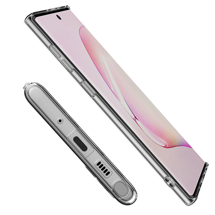 Galaxy Note 10 Case Clear Soft Transparent Cover TPU Bumper