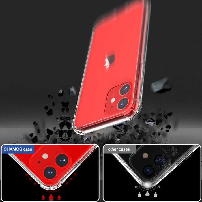 Shockproof Clear Case for iPhone 11