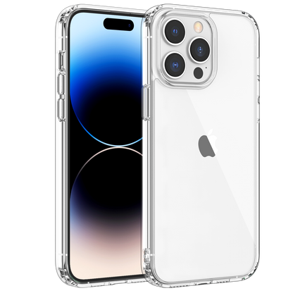 Hybrid Case for iPhone 14 Pro Max | Clear [ Anti Yellowing ]