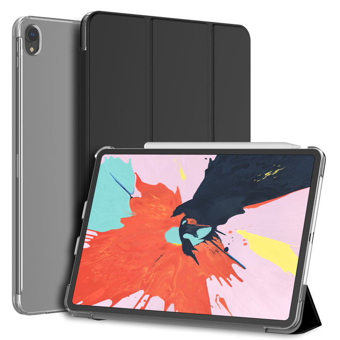For iPad Pro 12.9-inch Smart Case Shell, Trifold Sleep-Wake Feature