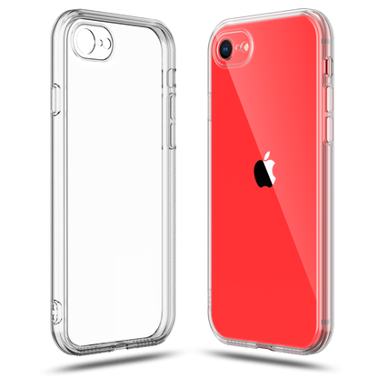 Clear Case for iPhone SE 2022 (3rd generation) iPhone SE 2020 (2nd Generation), iPhone 8 and iPhone 7 Transparent TPU Shock Absorption
