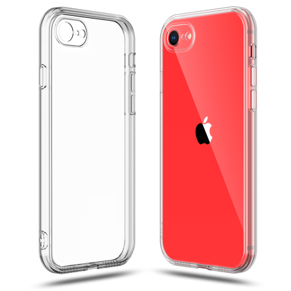 Clear Case for iPhone SE 2022 (3rd generation) iPhone SE 2020 (2nd Generation), iPhone 8 and iPhone 7 Transparent TPU Shock Absorption