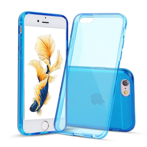 Dark Blue Case for iPhone 6s Plus and 6 Plus Slim Thin TPU Silicone Soft Cover Rubber 