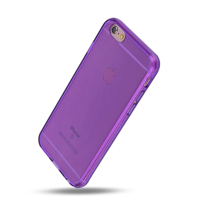Purple Case for iPhone 6s and 6 Slim Thin TPU Silicone Soft Cover Rubber 