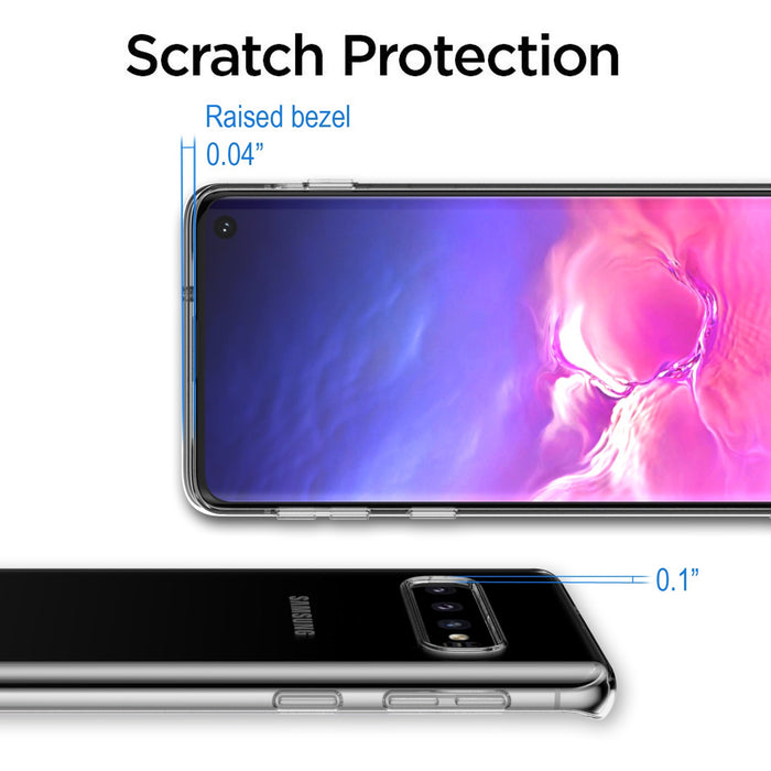 Funda transparente para Galaxy S10 TPU Soft Cover -Modelo 2019
