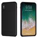 For iPhone XS and X Hybrid Wallet Case Black Credit Card Slot holder 