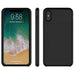 For iPhone XS and X Hybrid Wallet Case Black Credit Card Slot holder 